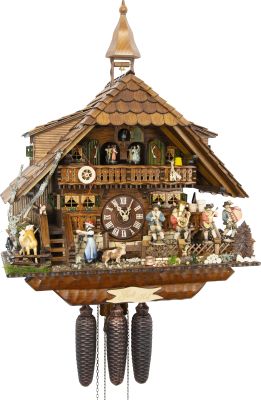 Horloge Coucou Maison Naine August Schwer - 2.0325.01.C - Neuve Sous Emballage